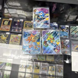 Pokemon First Partner Illustration Rare Turtwig Chimchar Piplup 30th Anniversary - Image 1