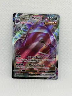 Gengar VMAX 157/264 Fusion Strike Single Strike Ultra Rare Pokemon Holo NM - Image 1