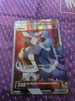 Karen - a XY177A Alternate Art Pokemon - Image 1