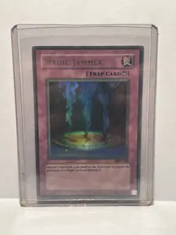 YuGiOh MAGIC JAMMER TRAP CARD Unlimited English MRD-128 Yu-Gi-Oh! NM - Image 4