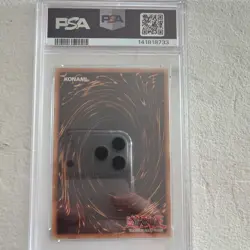 2022 YU-GI-OH! 1ST EDITION BLUE-EYES ULTIMATE DRAGON ERIC STUART PSA 9 AUTO 10 - Image 2