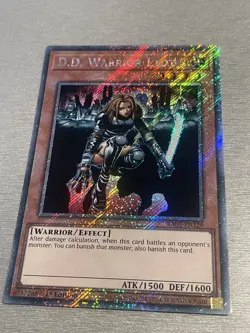 Yu-Gi-Oh! TCG D.D. Warrior Lady RA03-EN129 Platinum Secret Rare NM/M - Image 2