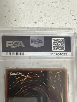 Yu-Gi-Oh! 2002 Blue-Eyes White Dragon SDK-001 Ultra Rare PSA 6 EX-MT - Image 3