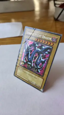 Serpent Night Dragon MRL-103 Secret Rare Magic Ruler Unlimited Yu-Gi-Oh - DMG - Image 3