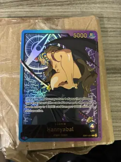 Gold SP Leader Hannyabal [EB01-021] From EB02 - One Piece TCG English [NM+] - Image 1