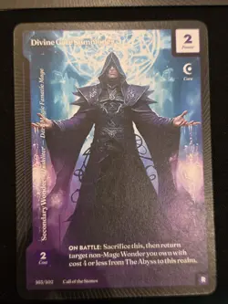 Wonders of The First Divine Gate Summoner Rare Call Of The Stones - Image 1
