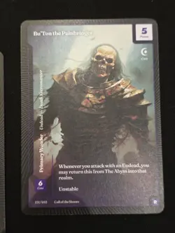 Wonders of The First Bu'Ton The Painbringer Rare Call Of The Stones - Image 1