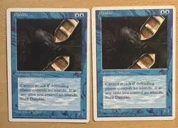 MTG Dandan X2 Magic The Gathering Chronicles Cards, Summon Dandan - Image 1