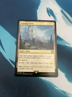 Starting Town Regular Card Final Fantasy Magic: The Gathering NM Condition - Image 1