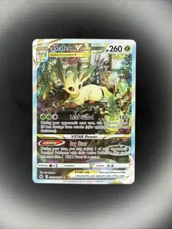 Leafeon VSTAR GG35/GG70 Crown Zenith: Galarian Gallery Ultra Rare Pokemon Card - Image 1
