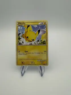 Pokemon Card Pikachu Undaunted 61/90 Non-Holo NM Near Mint Pokemon Nintendo 2010 - Image 1