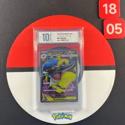 Pokemon Japanese Card Mega Sharpedo ex M2-098/080 SR Grade10 - Image 1