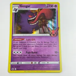 Gengar 057/198 Rare Holo Card Trick or Trade BOOster Pokemon TCG NM - Image 1