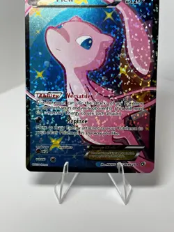 Pokemon Mew EX TCG Full Art Holo Card RC24/RC25 Legendary Treasures Ultra Rare - Image 1