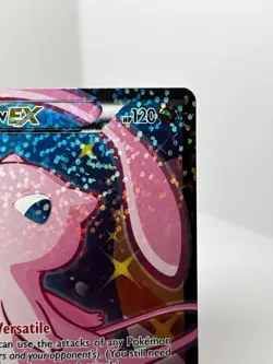 Pokemon Mew EX TCG Full Art Holo Card RC24/RC25 Legendary Treasures Ultra Rare - Image 4