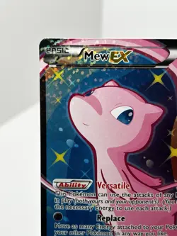 Pokemon Mew EX TCG Full Art Holo Card RC24/RC25 Legendary Treasures Ultra Rare - Image 5