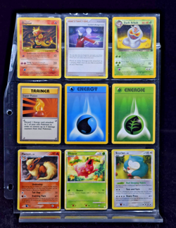 Pokemon Card Lot Vintage Lot of 9 Cards 1999 2002 2006 2009 - Image 1