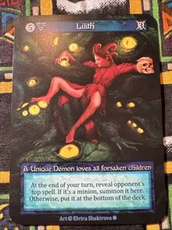 Sorcery Contested Realm GOTHIC Non Foil Lilith - Image 1