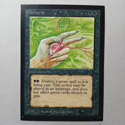 Deathgrip x (1) MTG - Collectors' Edition (CE) - EX/NM - Image 1