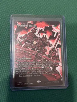 Doubling Season (Borderless) #0011 Non-Foil Teenage Mutant Ninja Turtles NM ENG - Image 1