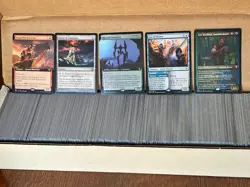 1000 MTG Commons +30 RARES/FOILS Bulk Lot NO DUPLICATES! No Basic Lands Magic - Image 1