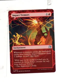 MTG SkeenAB Impact Tremors BORDERLESS from WOT. NM. - Image 1