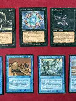 Fallen Empires Black And Blue HP Lot Magic The Gathering MTG Classic Vintage - Image 3