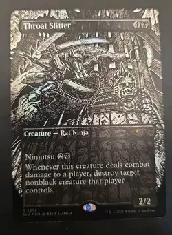Throat Slitter (2356) Secret Lair Drop MTG Foil Near Mint - Image 1