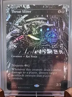 Throat Slitter (2356) Secret Lair Drop MTG Foil Near Mint - Image 3