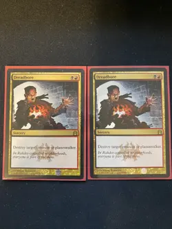 NM x2 MTG Dreadbore Return to Ravnica 157/274 Regular Rare - Image 1