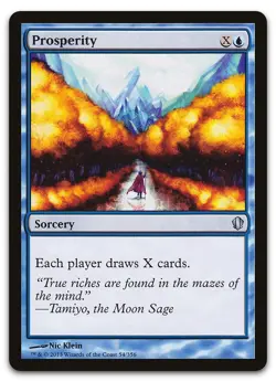 Prosperity #54 (NM) Commander 2013 C13 Magic MTG - Image 1