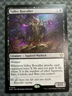 MTG Valley Rotcaller #0119 Rare Bloomburrow (BLB) - Image 2