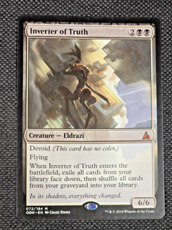 Magic the Gathering MTG Inverter of Truth (72) Oath of the Gatewatch LP -- L35 - Image 2