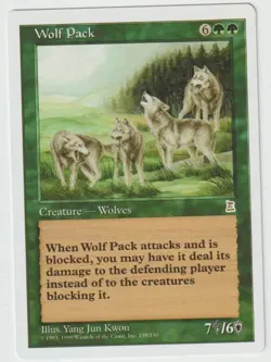 MAGIC THE GATHERING WOLF PACK 3 KINGDOMS EDITION MINT/NEAR MINT - Image 1