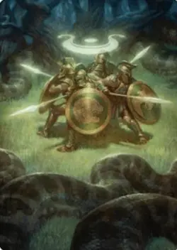 🧙Anthem Of Champions Art Series 47/54 FDN Foundations MTG - Image 1