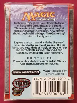 Magic The Gathering ODYSSEY TOURNAMENT STARTER PACK New Sealed Deck MTG - Image 3