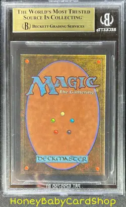 MTG Antiquities 1994 Argivian Blacksmith BGS 9.5Q+ (TRUE QUAD+) G.MINT Pop1 of 9 - Image 2