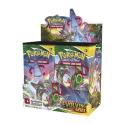 Pokemon TCG Sword & Shield EVOLVING SKIES Booster Box Sealed 36 Packs 820650818776 - Image 1
