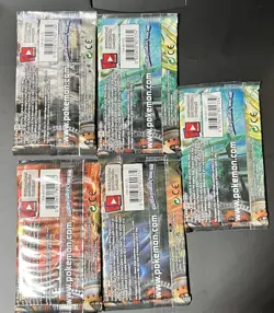 Pokemon XY Steam Siege Sealed Booster Pack Full Art Set +1 (5 Total) 820650801334 - Image 2