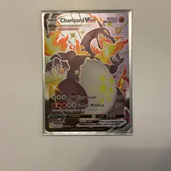 Pokemon Charizard VMAX Holo Card SV107/SV122 Shining Fates English - Image 1