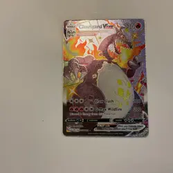 Pokemon Charizard VMAX Holo Card SV107/SV122 Shining Fates English - Image 4