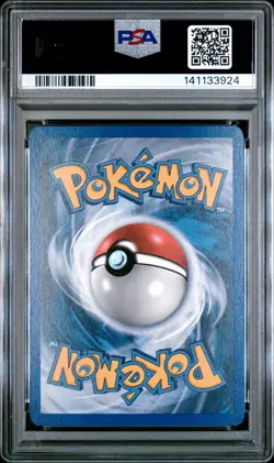 2005 POKEMON EX UNSEEN FORCES #46 SCYTHER-REVERSE FOIL PSA 6 - Image 2