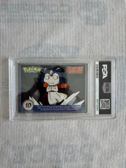 1999 POKEMON BURGER KING PERFORATED #151 MEW PSA 9 - Image 2