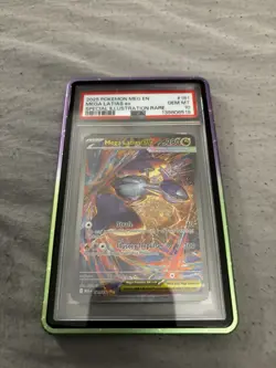 Pokemon 2025 Mega Latias ex 181/132 SIR Mega Evolution English GEM MINT PSA 10 - Image 1