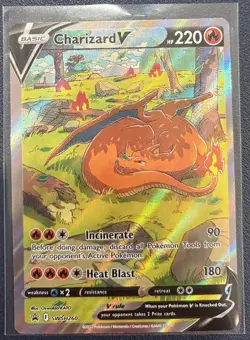 2022 Pokemon Sword & Shield Black Star Promos #SWSH260 Charizard V - Image 1