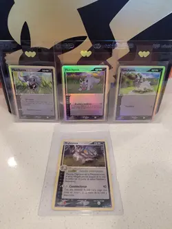 Pokemon TCG Ex Ruby & Sapphire Mightyena Holo Rare 10/109 LP - Image 2