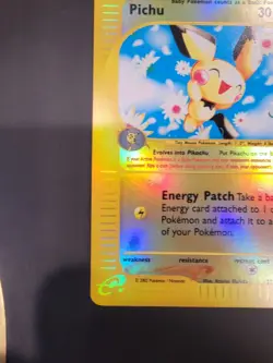 Pokemon TCG Pichu 22/165 Rare REVERSE HOLO Expedition SEE PHOTOS LP/NM - Image 5