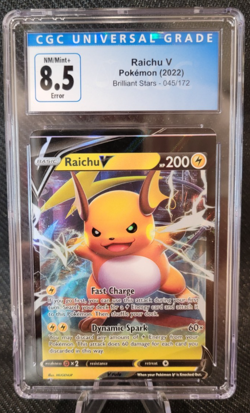 Pokemon TCG Miscut lot, CGC ERROR blue label 5 slabs misprint Brilliant RARE - Image 2