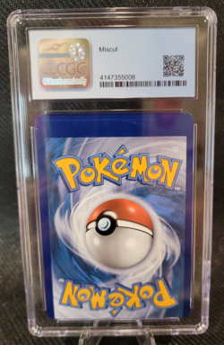 Pokemon TCG Miscut lot, CGC ERROR blue label 5 slabs misprint Brilliant RARE - Image 3
