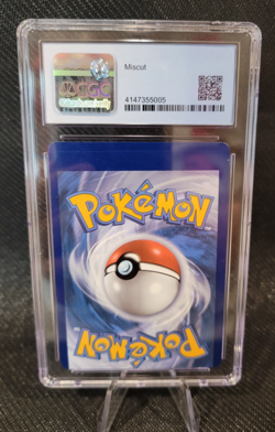 Pokemon TCG Miscut lot, CGC ERROR blue label 5 slabs misprint Brilliant RARE - Image 5